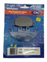 Pastilha De Freio Traseira Brandy Dafra Next 250 2012/... Pastilha De Freio Traseira Brandy Dafra Next 250 2012/...