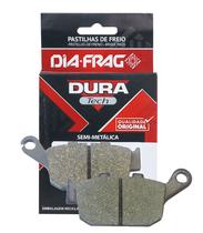Pastilha de Freio Traseira Cb 500f / Cb 500x / Cb 500r / Nc 750x / Cbr 650f / Cbr 500 Diafrag Dura Tech (Semimetálica) Pastilha de Freio Traseira Cb 500f / Cb 500x / Cb 500r / Nc 750x / Cbr 650f / Cbr 500 Diafrag Dura Tech (Semimetálica)