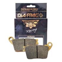 Pastilha de Freio Traseira Cb 600f Hornet Sem Abs 2008-2018 Diafrag Pro Tech Racing (Metálica) Pastilha de Freio Traseira Cb 600f Hornet Sem Abs 2008-2018 Diafrag Pro Tech Racing (Metálica)
