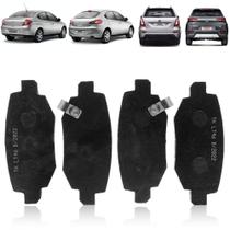 Pastilha de freio traseira chery cielo 1.6 2010 à 2018 tiggo 2018 à 2022 lifan x60 1.8 16v 2013 à 2020