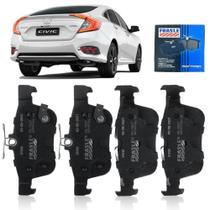 Pastilha de freio traseira frasle honda civic g10 2016 a 2021