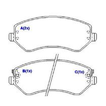 Pastilha de freio traseira grand caravan 20002007 Pastilha de freio traseira grand caravan 20002007