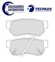 Pastilha de Freio Traseira HYUNDAI Santa FE 2.0, 2.4 e 2.7 2001 2002 2003 2004 2005 2006. Sonata 2.0, 2.4, 2.7 e 3.3 2001 2002 2003 2004 2005 2006 200