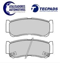 Pastilha de Freio Traseira HYUNDAI Santa Fé 2.2 CRDI 2006 2007 2008 2009 2010 2011 2012 2013 2014 2015... Em diante. Santa Fé 3.5 V6 2006 2007 2008 20