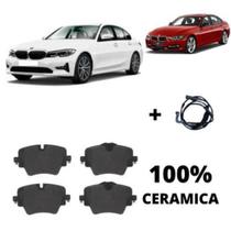PASTILHA DE FREIO TRASEIRA+SENSOR BMW 320i 2019 2020 2022 PASTILHA DE FREIO TRASEIRA+SENSOR BMW 320i 2019 2020 2022