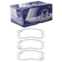 Pastilha De Freio Traseira - Sistema Akebono - ECLIPSE 01 a 05 / GALANT 93 a 01 / PAJERO IO 00 / PAJERO TR4 03 - SYL2313 Pastilha De Freio Traseira - Sistema Akebono - ECLIPSE 01 a 05 / GALANT 93 a 01 / PAJERO IO 00 / PAJERO TR4 03 - SYL2313