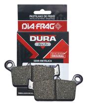 Pastilha de Freio Traseira Xre 300 Sem Abs 2009-2018 Diafrag Dura Tech (Semimetálica)