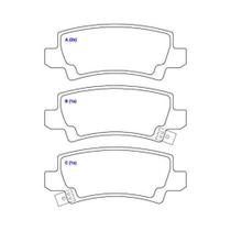 Pastilha de Freio Traseiro Corolla 2002 a 2010 Syl 1387