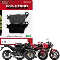 Pastilha de Freio Traseiro Honda CBR 1000RR Fireblade C/ABS 2009/... Valencia (V49)