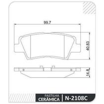 Pastilha de Freio Traseiro Hyundai Creta 2021 a 2024 COBREQ Pastilha de Freio Traseiro Hyundai Creta 2021 a 2024 COBREQ