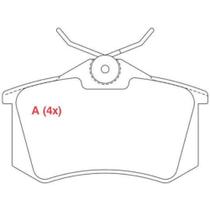 Pastilha de Freio Volkswagen Golf 1992 a 2005 WILLTEC FP362