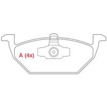 Pastilha de Freio Volkswagen Polo 2002 a 2009 WILLTEC PW97