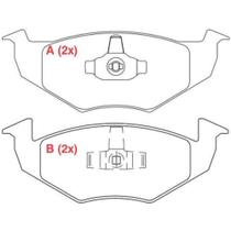 Pastilha de Freio Volkswagen Voyage 2008 a 2011 WILLTEC