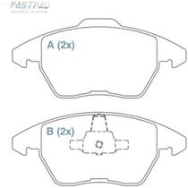 Pastilha de Freio Volvo V60 2013 a 2020 WILLTEC FP175 Pastilha de Freio Volvo V60 2013 a 2020 WILLTEC FP175