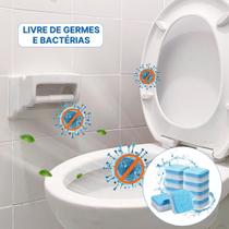 Pastilha de Limpeza Vaso Sanitário, Pia, Banheira, Mictório Kit 6 Unidades Proteção e Eficiência Pastilha de Limpeza Vaso Sanitário, Pia, Banheira, Mictório Kit 6 Unidades Proteção e Eficiência