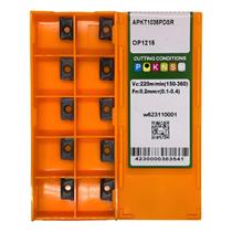 Pastilha de Metal Duro 10 Unidades Fresamento Aço Inoxidável Pastilha de Metal Duro 10 Unidades Fresamento Aço Inoxidável