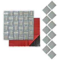 Pastilha De Vidro Adesiva Kit 11 Uni Parede Cozinha Sala Banheiro Decorativa Moderna Requintado Reforma Aplicacao Facil Pastilha De Vidro Adesiva Kit 11 Uni Parede Cozinha Sala Banheiro Decorativa Moderna Requintado Reforma Aplicacao Facil