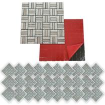 Pastilha De Vidro Adesiva Kit 30 Uni Banheiro Cozinha Lavabo Sala Decorativa Moderna Reforma Requintado Aplicacao Facil Pastilha De Vidro Adesiva Kit 30 Uni Banheiro Cozinha Lavabo Sala Decorativa Moderna Reforma Requintado Aplicacao Facil