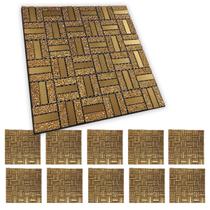 Pastilha De Vidro Autocolante Kit 10 Uni Parede Sala Cozinha Box Banheiro Decorativa Facil Aplicacao Requintado Moderna