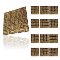 Pastilha De Vidro Autocolante Kit 12 Uni Parede Sala Cozinha Box Banheiro Decorativa Facil Aplicacao Requintado Moderna Pastilha De Vidro Autocolante Kit 12 Uni Parede Sala Cozinha Box Banheiro Decorativa Facil Aplicacao Requintado Moderna