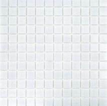 Pastilha de Vidro Branca Pigmentada 2x2 cm para Revestimento Pastilha de Vidro Branca Pigmentada 2x2 cm para Revestimento