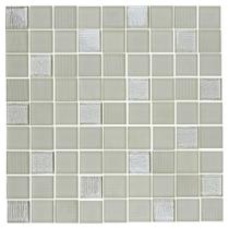 Pastilha de Vidro Chic 903 3X3 Placa 30X30cm - 1013023004