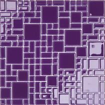Pastilha de Vidro CM74 - CRISTAL MOSAIC LILAS 30x30cm
