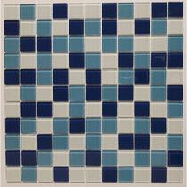 Pastilha de Vidro Cristal Mix Glass Mosaic 30cmx30cm (Placas)