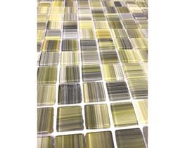 Pastilha De Vidro Cristal Verde WL34 23x23x4mm Pastilha De Vidro Cristal Verde WL34 23x23x4mm