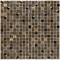 Pastilha de vidro D333 - DIAMOND MARROM 30x30cm Pastilha de vidro D333 - DIAMOND MARROM 30x30cm