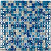 PASTILHA DE VIDRO GG15 - GALIANO AZUL 30x30 cm