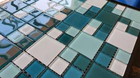 Pastilha de Vidro K2410 - MISCELANEA CRISTAL VERDE 29,7x29,7cm Pastilha de Vidro K2410 - MISCELANEA CRISTAL VERDE 29,7x29,7cm