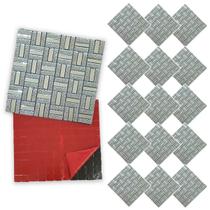 Pastilha De Vidro Kit 15 Uni Adesiva Parede Sala Cozinha Banheiro Decorativa Facil Aplicacao Moderna Requintado Reforma