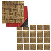 Pastilha De Vidro Kit 20 Uni Autocolante Parede Cozinha Banheiro Decorativa Facil Aplicacao Moderna Reforma Requintado