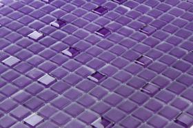 Pastilha de Vidro- M74 - MISCELANEA CRISTAL LILAS ESC 1,5X1,5cm Pastilha de Vidro- M74 - MISCELANEA CRISTAL LILAS ESC 1,5X1,5cm