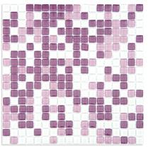 PASTILHA DE VIDRO - MIX17 - MISC CRISTAL VIOLETA 30x30cm PASTILHA DE VIDRO - MIX17 - MISC CRISTAL VIOLETA 30x30cm