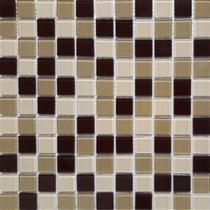 PASTILHA DE VIDRO- MIX2514 -MISC CRISTAL BEGE 30x30cm