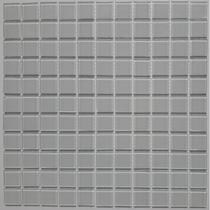 Pastilha de Vidro Quadrados de 2,5cm Cristal Glass Mosaic 30cmx30cm (Placas)