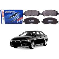 Pastilha Dianteira Bosch Lancer 2.0 2011 A 2015