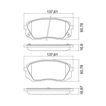 Pastilha Dianteira Cobreq Kia Sportage 2011-2016