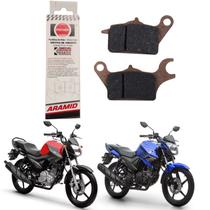 Pastilha Dianteira Fischer Aramid Yamaha Factor Fazer 150 2016 2017 2018 2019 2020