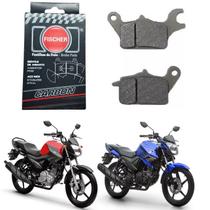 Pastilha Dianteira Fischer Carbon Yamaha Factor Fazer 150 2016 2017 2018 2019 2020