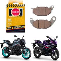 Pastilha Dianteira Fischer Pro Ceramic Mt03 R3 2016 2017 2018 2019 2020