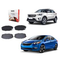 Pastilha Dianteiro Creta Attitude 1.6 16v 2017 A Diante Pastilha Dianteiro Creta Attitude 1.6 16v 2017 A Diante