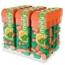 Pastilha Docile Mini Minty Hort+laranja 14g 12un Pastilha Docile Mini Minty Hort+laranja 14g 12un