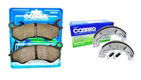 Pastilha e Lona de Freio Cg 150 Titan Combi Brake 2015-2017 Cobreq