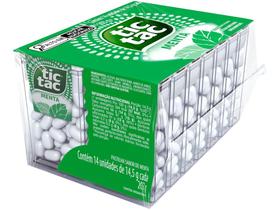 Pastilha Ferrero Tic Tac Menta 14,5g Display com 14 Unidades Pastilha Ferrero Tic Tac Menta 14,5g Display com 14 Unidades