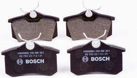 Pastilha Freio 405 1999 a 2004 Bosch 0 986 BB0 290 Pastilha Freio 405 1999 a 2004 Bosch 0 986 BB0 290