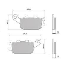 Pastilha Freio Bandit N 1250 2008 a 2015 DFP-40849
