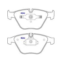 Pastilha Freio Bmw 320/325/330/335i 06/... (e91) X1 Drive (e84) 10/... Dianteira - Cobreq